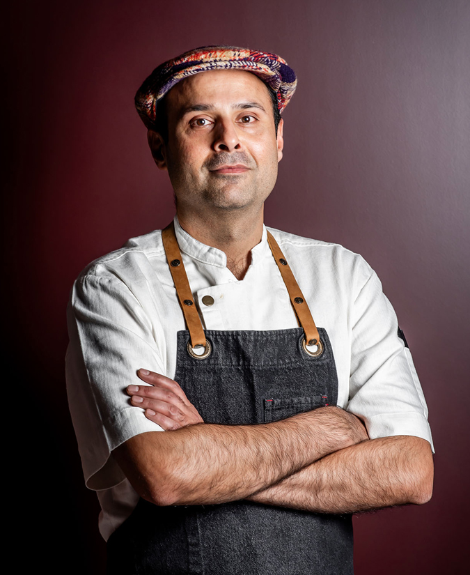 headshot of Chef Navinder