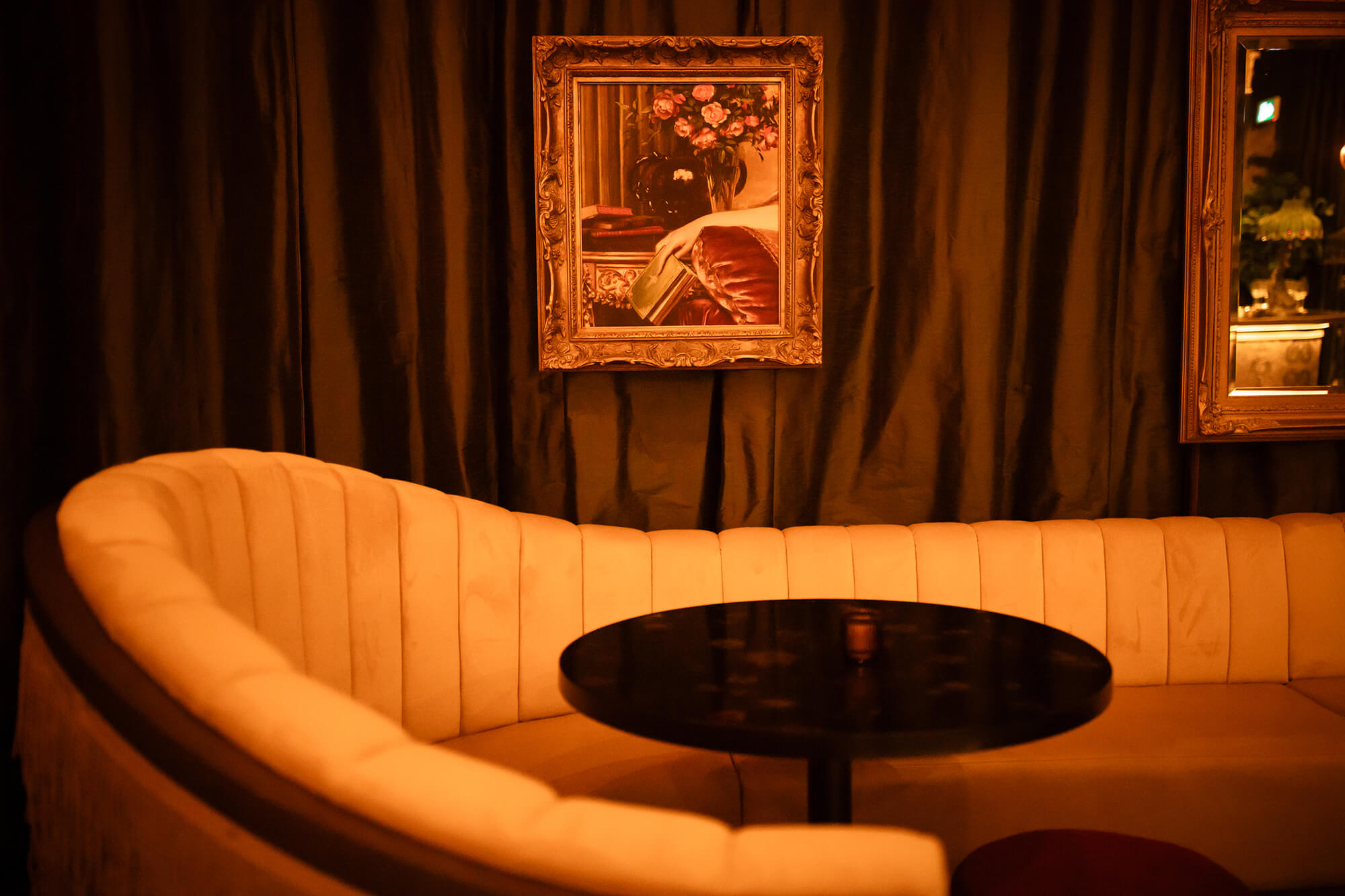 Private dining room at La Plume