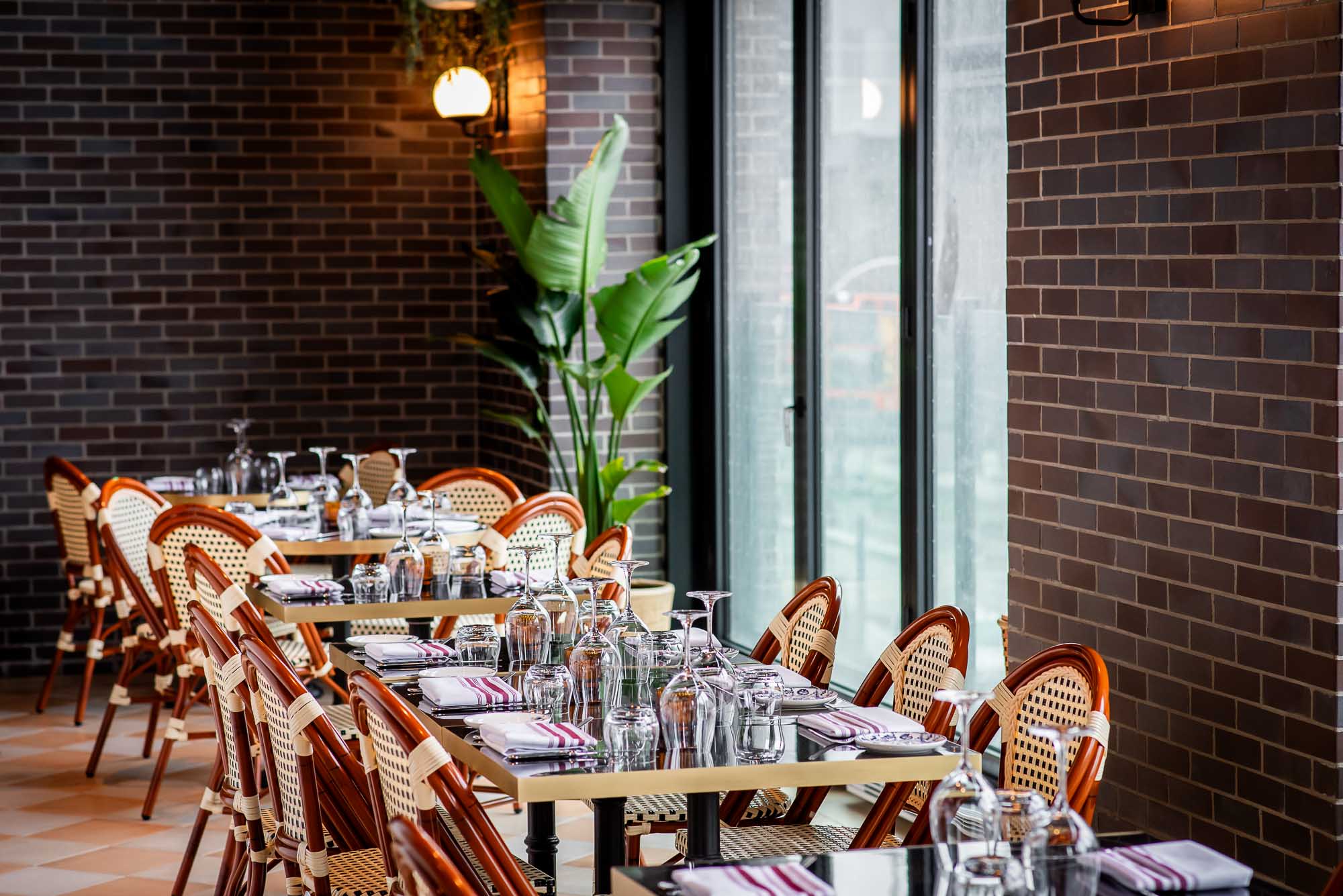 Private dining room at La Plume
